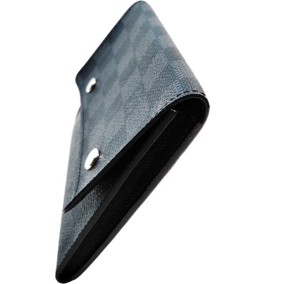 Louis Vuitton Wallet Graphite Black Damier 2 piece. - Picture 5 of 11